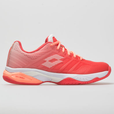 Lotto Mirage 300 II Speed Women's Red Fluo/All White/Vivid Rose