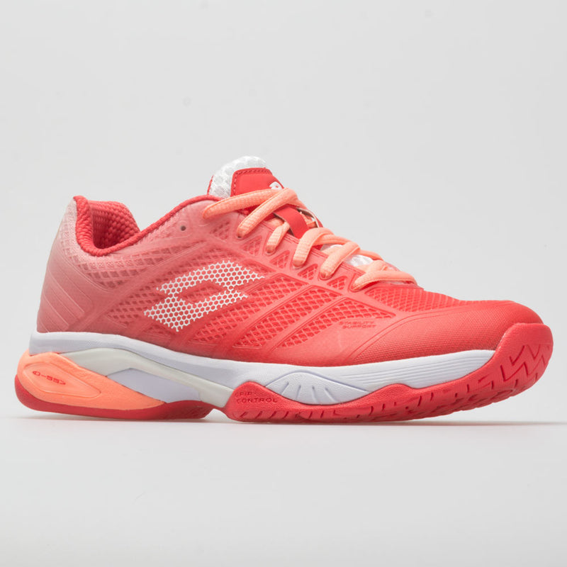 Lotto Mirage 300 II Speed Women's Red Fluo/All White/Vivid Rose