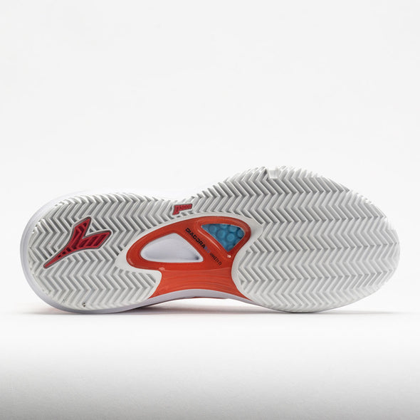 Diadora Speed Blushield Fly Clay Women's White/Fiery Red