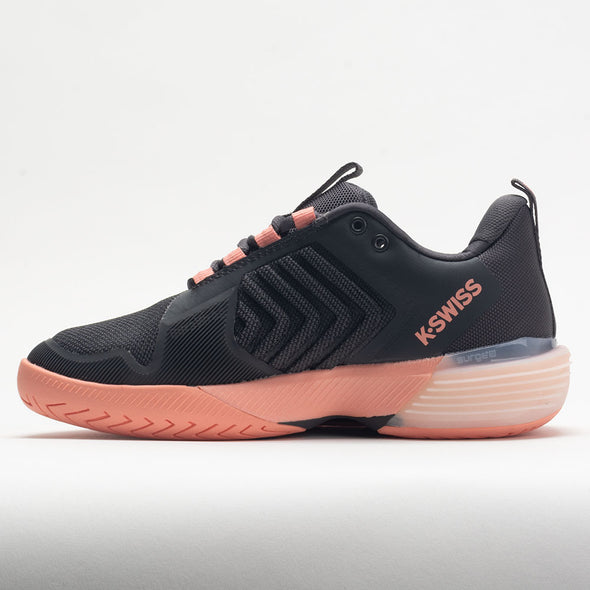 K-Swiss Ultrashot 3 Women's Asphalt/Peach Amber/White