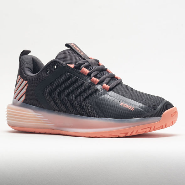 K-Swiss Ultrashot 3 Women's Asphalt/Peach Amber/White