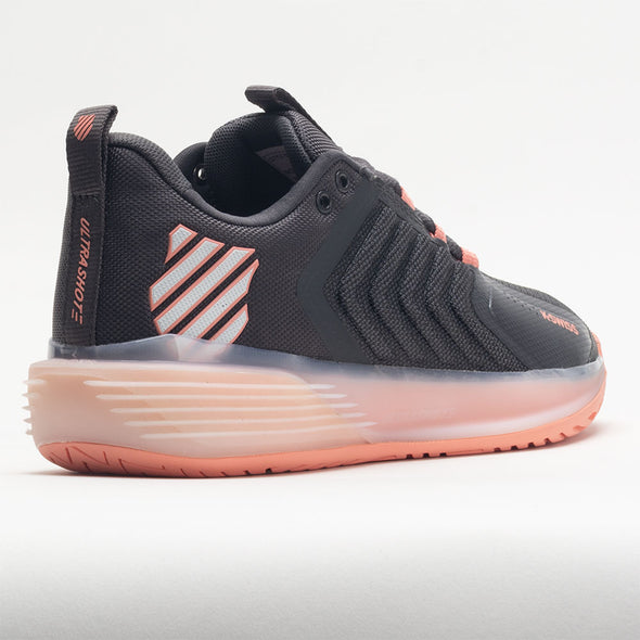 K-Swiss Ultrashot 3 Women's Asphalt/Peach Amber/White