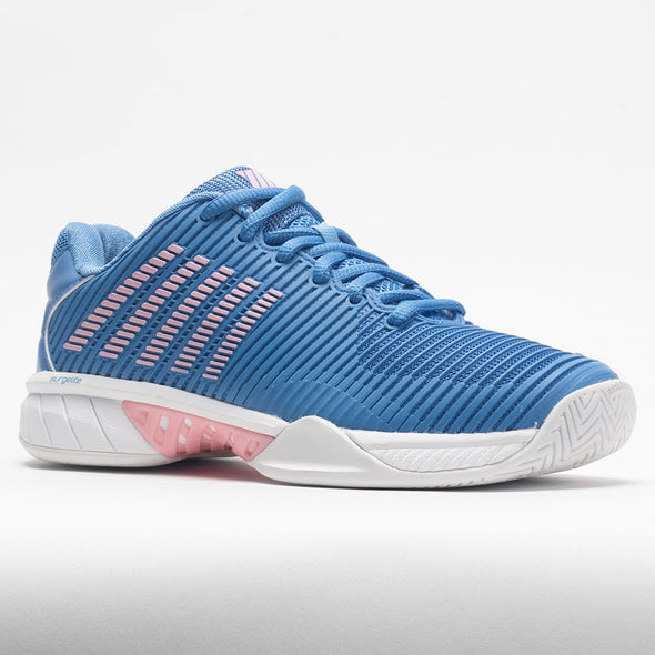 K-Swiss Hypercourt Express 2 Women's Silver Lake Blue/Wht/Orchid Pink