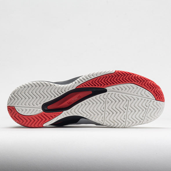 Wilson Rush Pro Ace Men's White/Black/Poppy Red