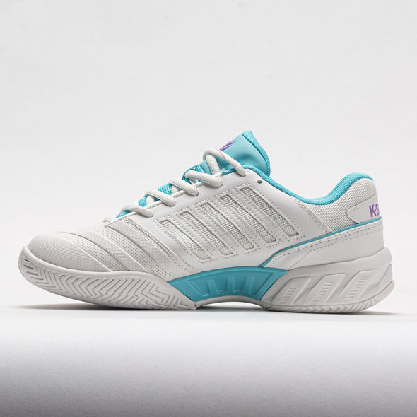 K-Swiss Bigshot Light 4 Women's Brilliant WhiteAngel Blue/Sheer Lilac