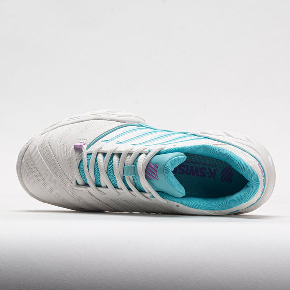 K-Swiss Bigshot Light 4 Women's Brilliant WhiteAngel Blue/Sheer Lilac