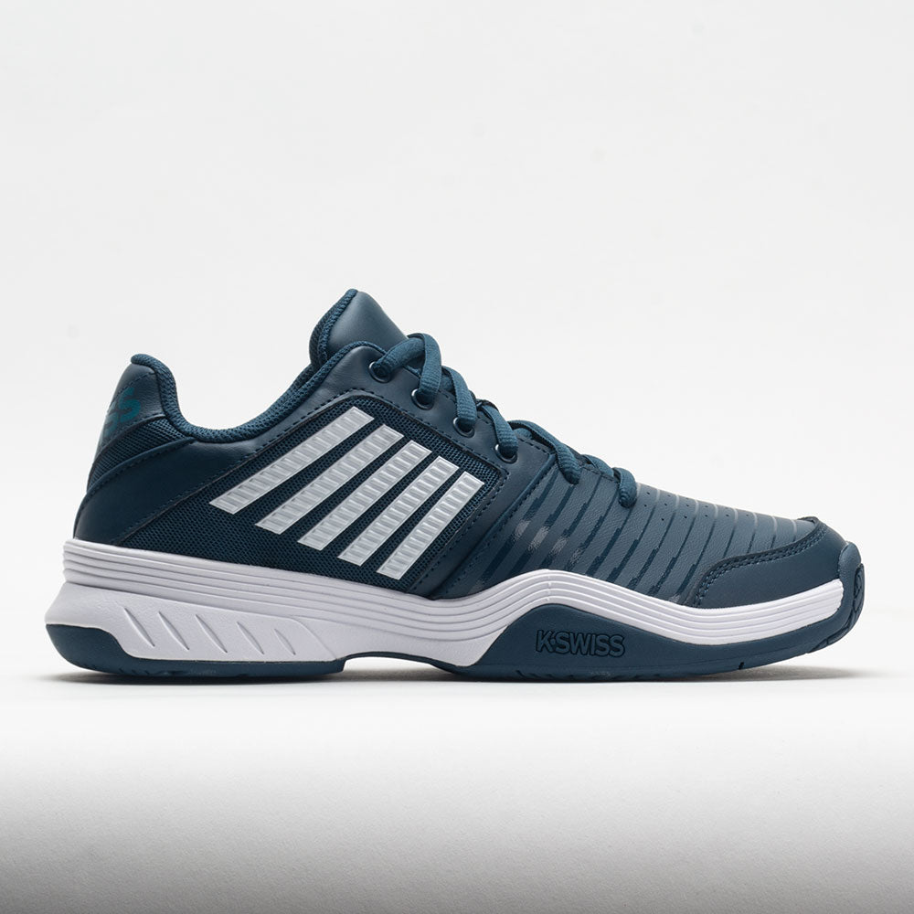 Brig Ijdelheid Editie K-Swiss Court Express Men's Reflecting Pond/White/Colonial Blue – Holabird Sports Brig Ijdelheid Editie K-Swiss Court Express Men's Reflecting Pond/White/Colonial Blue – Holabird Sports