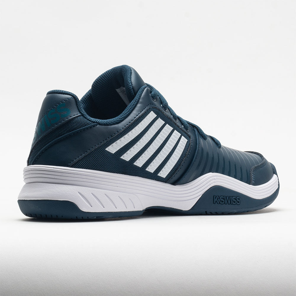 Brig Ijdelheid Editie K-Swiss Court Express Men's Reflecting Pond/White/Colonial Blue – Holabird Sports Brig Ijdelheid Editie K-Swiss Court Express Men's Reflecting Pond/White/Colonial Blue – Holabird Sports