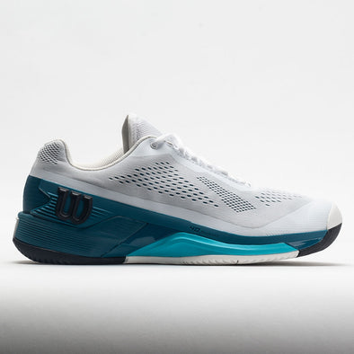 Wilson Rush Pro 4.0 Men's White/Blue Coral/Blue Atoll