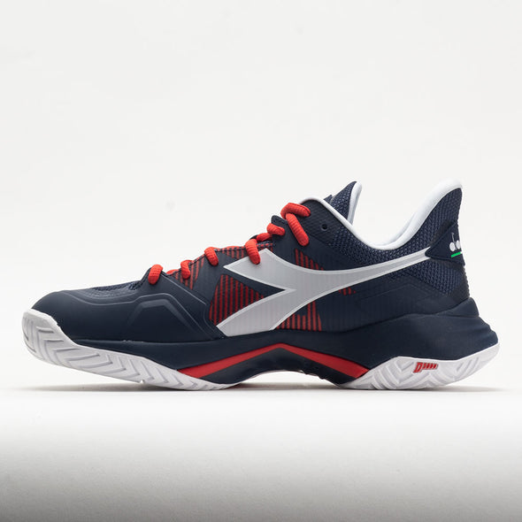 Diadora B.Icon 2 AG Men's Blue Corsair/White/Fiery Red
