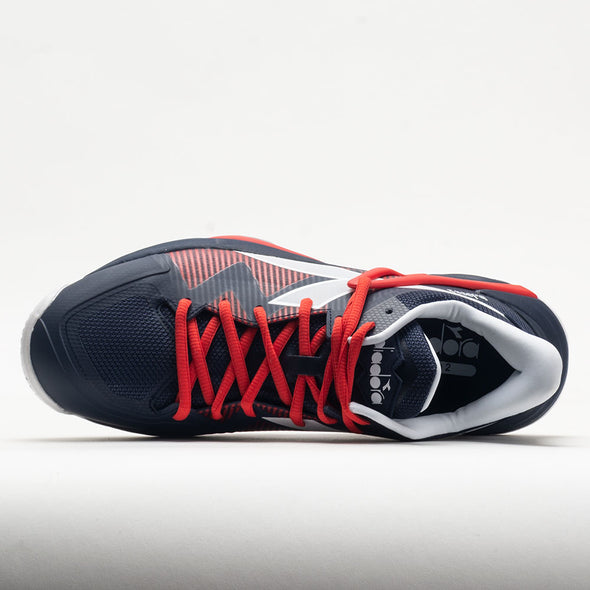 Diadora B.Icon 2 AG Men's Blue Corsair/White/Fiery Red