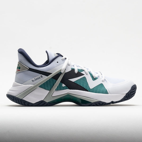 Diadora B.Icon 2 AG Men's White/Black/Blue Corsair