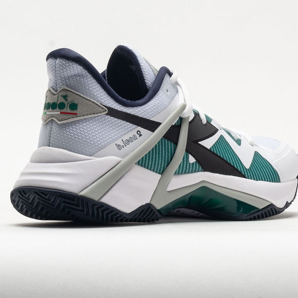 Diadora B.Icon 2 Clay Men's White/Black/Blue Corsair