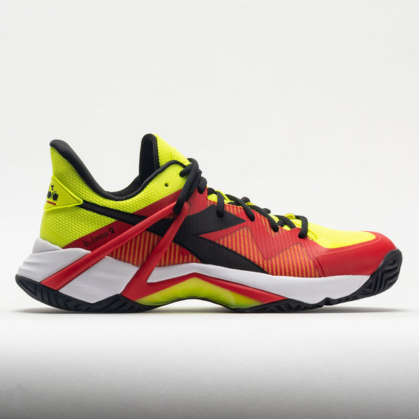 Diadora B.Icon 2 AG Men's Yellow Fluo/Black/Fiery Red