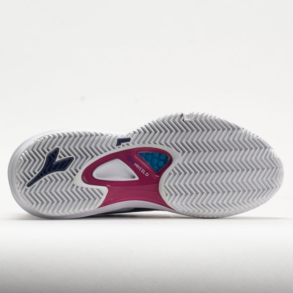 Diadora Speed Blushield Fly 4+ Clay Women's White/Blueprint/Pink