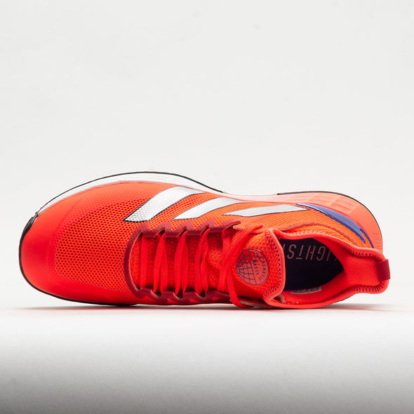 adidas adizero Ubersonic 4 Men's Solar Red/Metallic/Lucid Blue