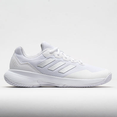 adidas GameCourt Women's White/Silver Metallic/White
