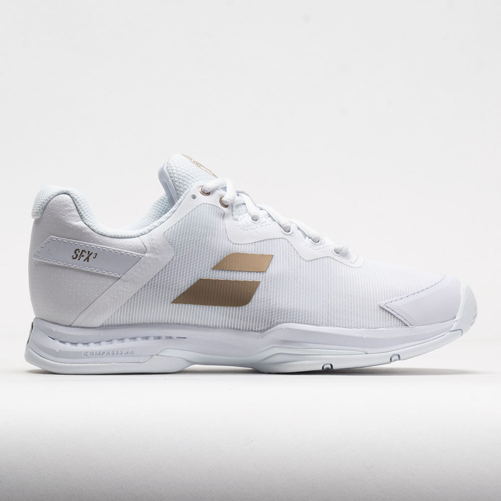 Babolat SFX3 Womens Wimbledon White/Gold