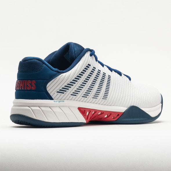 K-Swiss Hypercourt Express 2 Men's Blanc de Blanc/Blue Opal/Lollipop