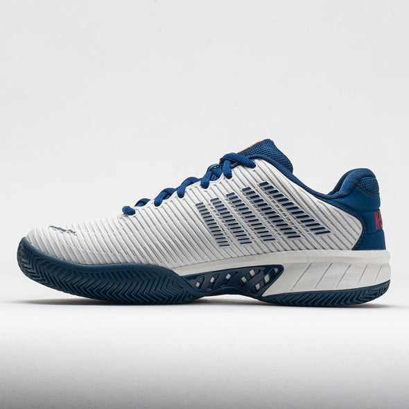 K-Swiss Hypercourt Express 2 Clay Men's Blanc De Blanc/Blue Opal/Lolli