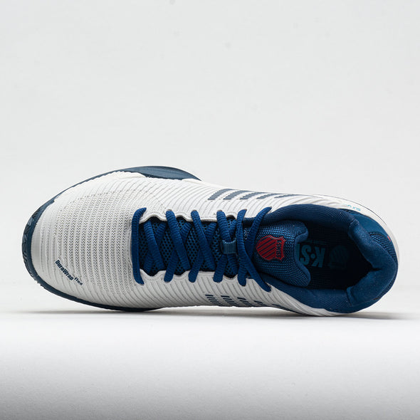 K-Swiss Hypercourt Express 2 Clay Men's Blanc De Blanc/Blue Opal/Lolli