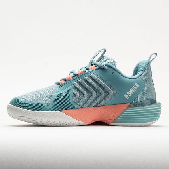K-Swiss Ultrashot 3 Women's Blanc De Blanc/Mile Blue/Desert Flower