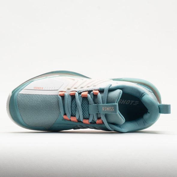 K-Swiss Ultrashot 3 Women's Blanc De Blanc/Mile Blue/Desert Flower
