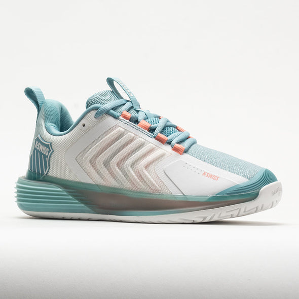 K-Swiss Ultrashot 3 Women's Blanc De Blanc/Mile Blue/Desert Flower