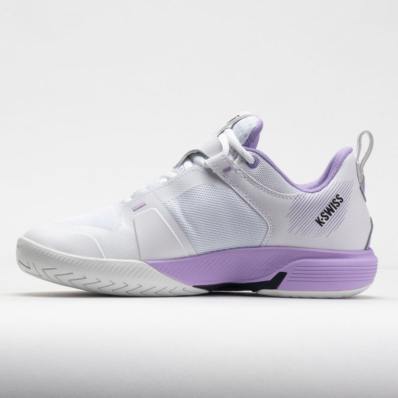 K-Swiss Ultrashot Team Women's White/Purple Rose/Moonless Night