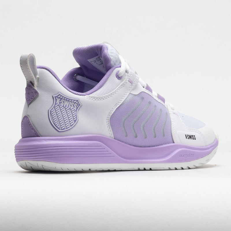 K-Swiss Ultrashot Team Women's White/Purple Rose/Moonless Night