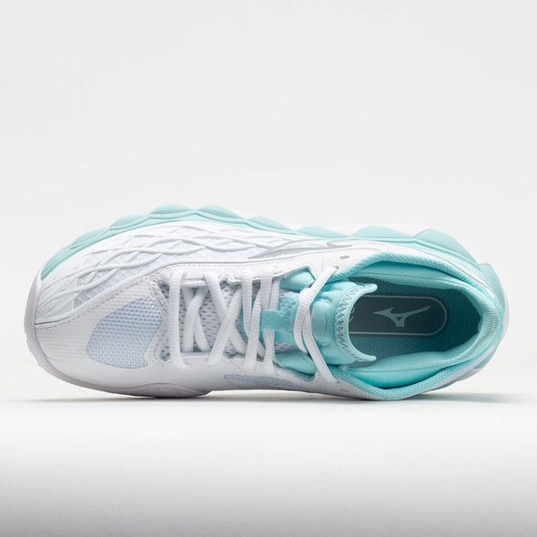 Mizuno Wave Enforce Tour AC Women's White/Tanager Turquoise