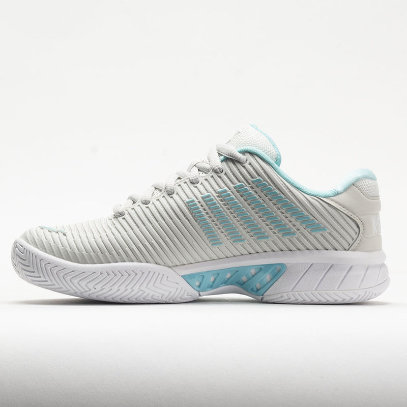 K-Swiss Hypercourt Express 2 Women's Vaporous Gray/White/Blue Glow