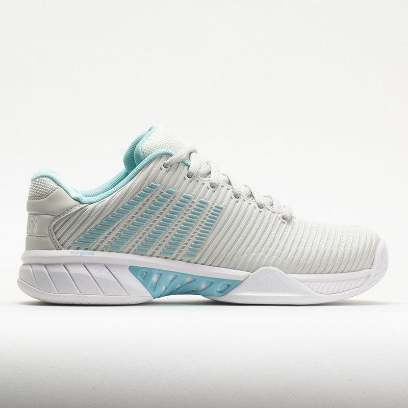 K-Swiss Hypercourt Express 2 Women's Vaporous Gray/White/Blue Glow