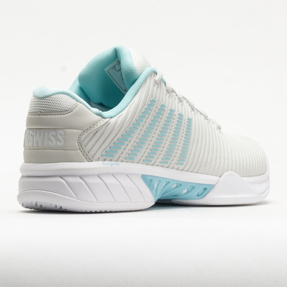 K-Swiss Hypercourt Express 2 Women's Vaporous Gray/White/Blue Glow