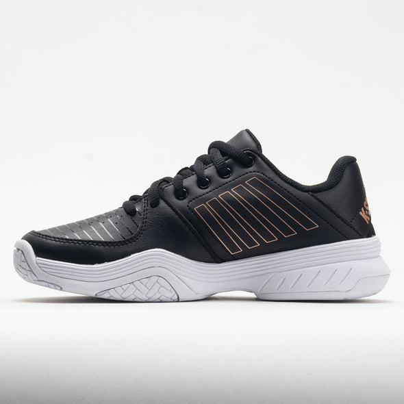 K-Swiss Court Express Women's Black/White/Rose Gold