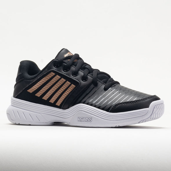 K-Swiss Court Express Women's Black/White/Rose Gold