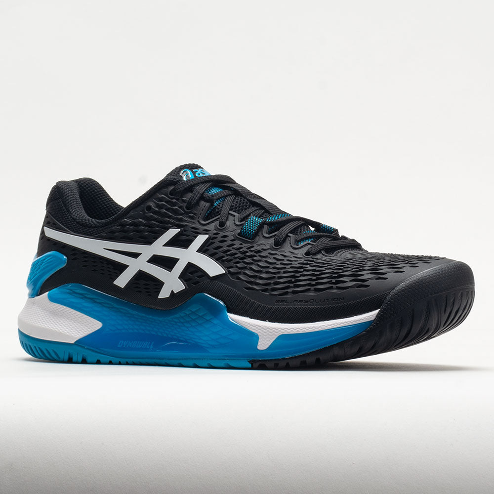 ASICS GEL-Resolution 9 Men's Black/White – Holabird Sports