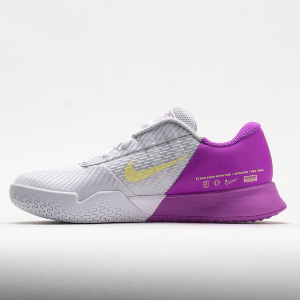 Nike Zoom Vapor Pro 2 Women's White/Citron Tint/Fuchsia Dream