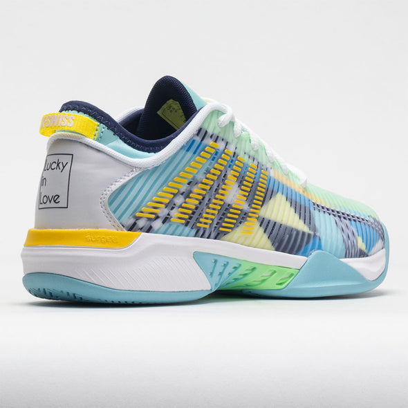 K-Swiss Hypercourt Supreme X Lucky in Love Gulf Stream/Green/Fire