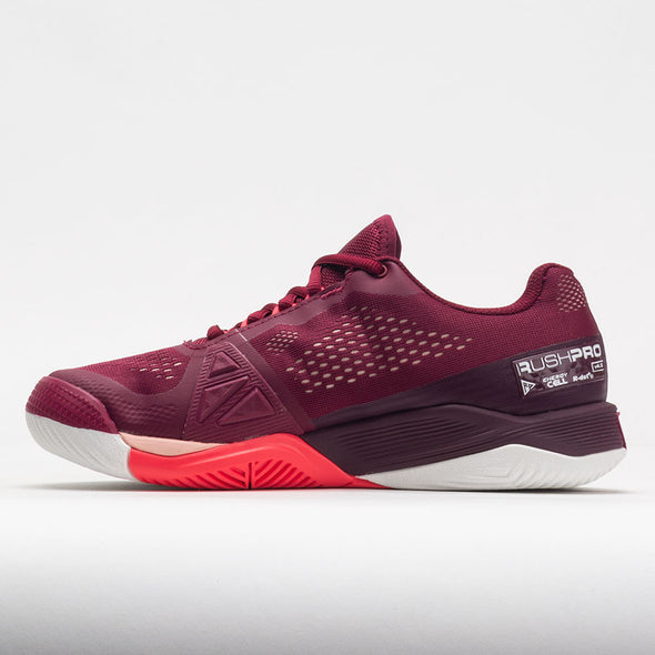 Wilson Rush Pro 4.0 Women's Beet Red/White/Tropical Peach