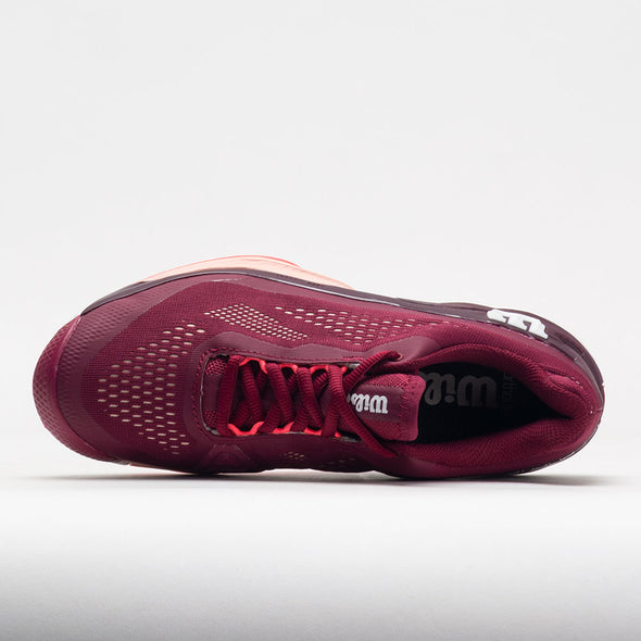 Wilson Rush Pro 4.0 Women's Beet Red/White/Tropical Peach