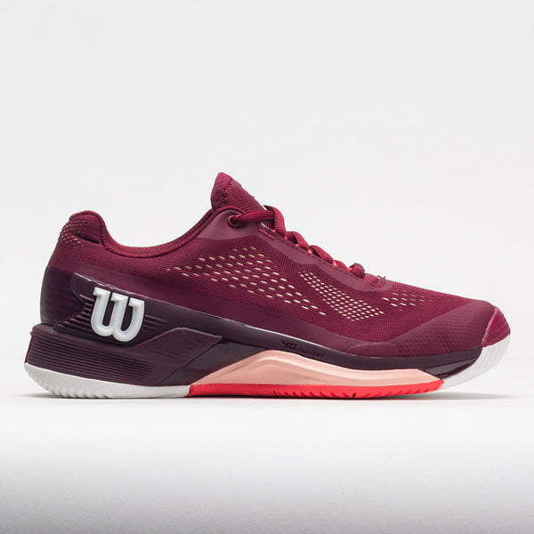 Wilson Rush Pro 4.0 Women's Beet Red/White/Tropical Peach