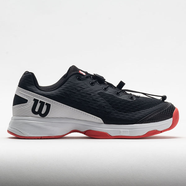 Wilson Rush Pro 4.0 Junior Quick Lace Black/White/Poppy Red