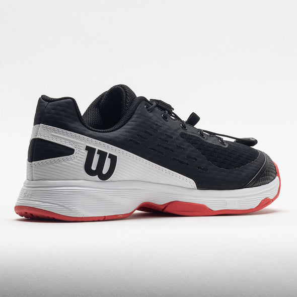 Wilson Rush Pro 4.0 Junior Quick Lace Black/White/Poppy Red