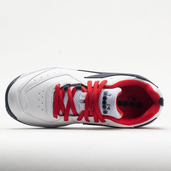 Diadora Challenge 5 SL Junior White/Blue Corsair/Fiery Red