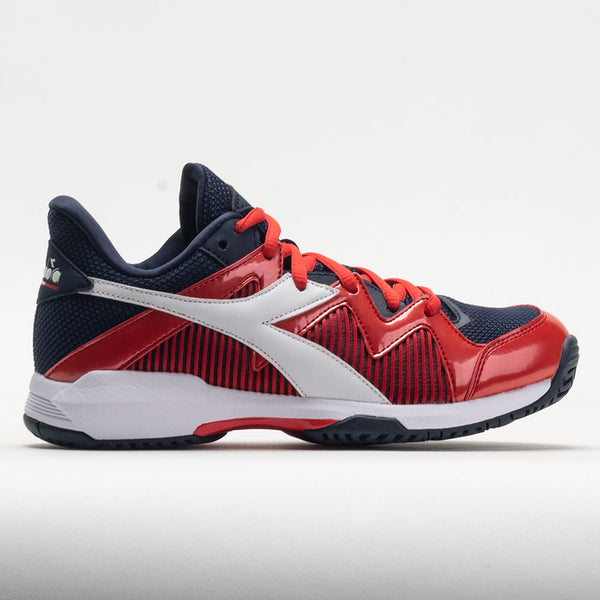 Diadora B.Icon 2 Junior Blue Corsair/White/Fiery Red