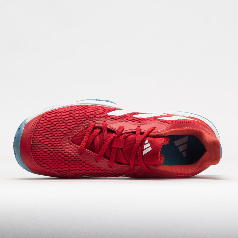 adidas Barricade Junior Better Scarlet/White/Preloved Red
