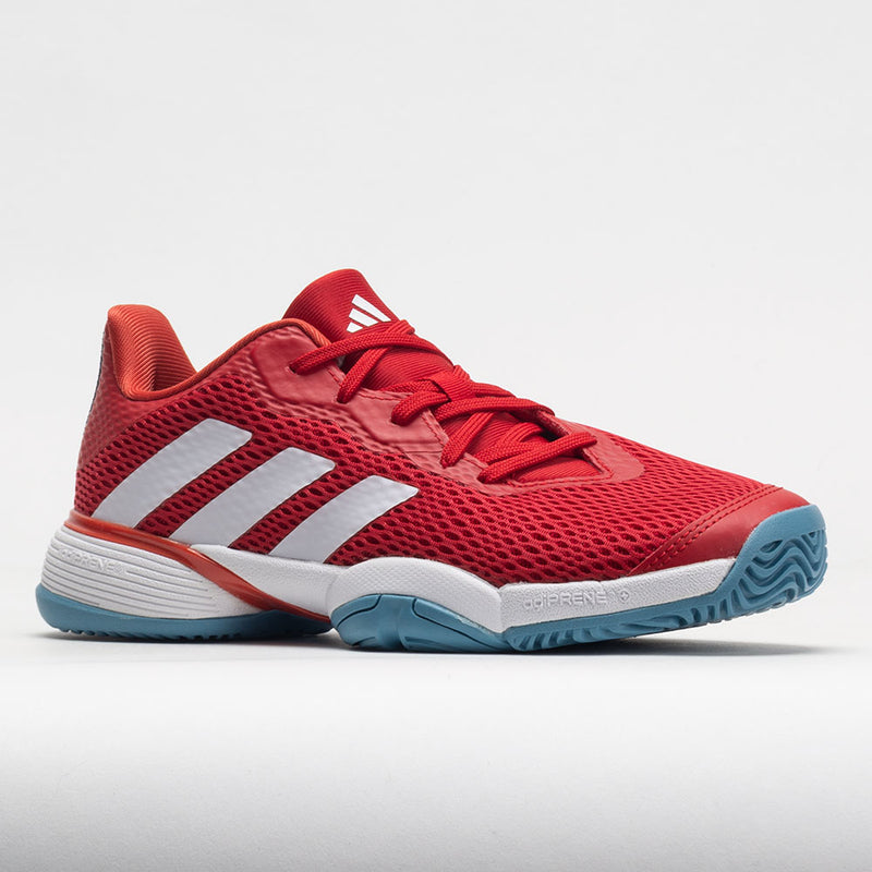 adidas Barricade Junior Better Scarlet/White/Preloved Red