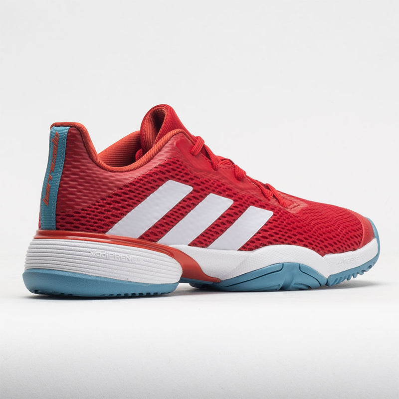 adidas Barricade Junior Better Scarlet/White/Preloved Red