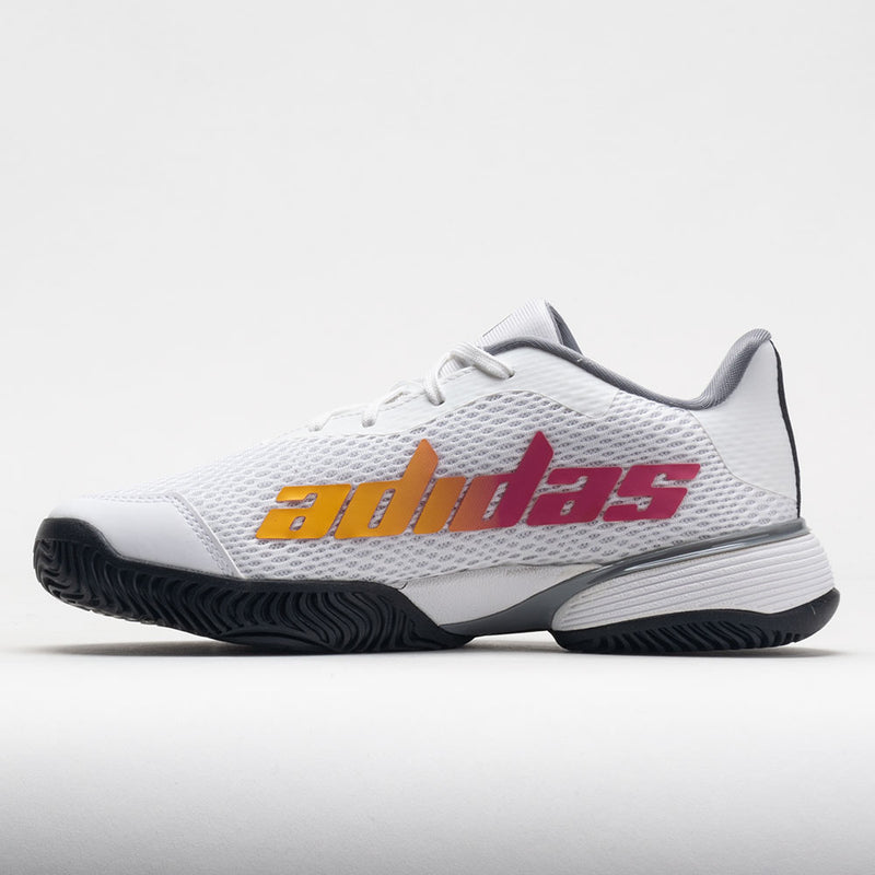 adidas Barricade Junior White/Solar Gold/Lucid Fuchsia